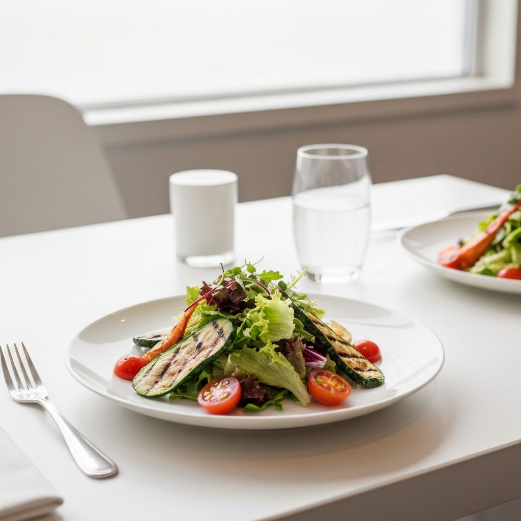 Prânz în restaurant modern